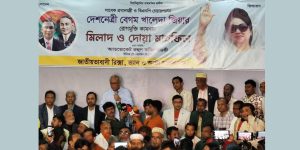 শেখ হাসিনার যোগসাজশে সীমান্তে বেড়া দিয়েছে ভারত: রিজভী