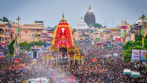 রথযাত্রায় পদদলিত হয়ে নিহত ৩
