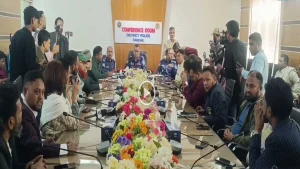 টাঙ্গাইলে নবাগত পুলিশ সুপারের সাথে সাংবাদিকদের মতবিনিময়